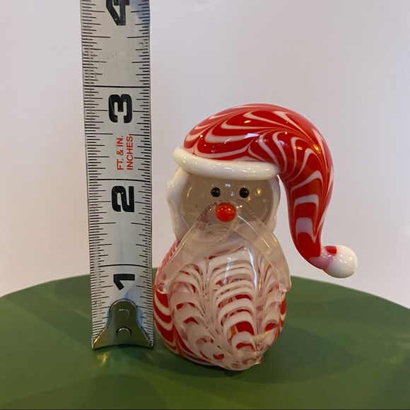 FITZ & FLOYD Glass Santa - Picture 12 of 13